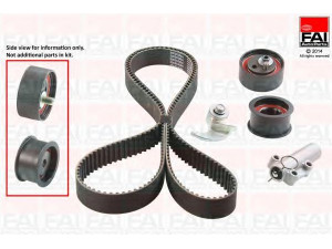 FAI AutoParts TBK363 paskirstymo diržo komplektas 
 Techninės priežiūros dalys -> Papildomas remontas
078198479, 78198479