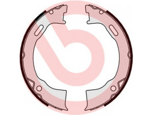 BREMBO S 24 549 stabdžių trinkelių komplektas, stovėjimo stabdis 
 Stabdžių sistema -> Rankinis stabdys
3309694, 4001277, 4796337, F58Z2648A