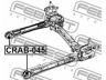 FEBEST CRAB-045 stebulės laikiklio įvorė
04721356AA, K04721356AA