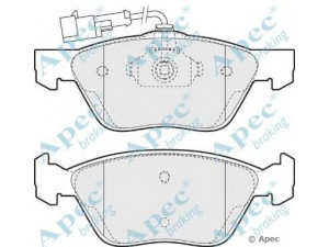 APEC braking PAD937 stabdžių trinkelių rinkinys, diskinis stabdys 
 Techninės priežiūros dalys -> Papildomas remontas
0009947955, 0009950637, 71713143