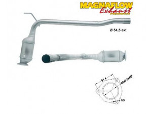 MAGNAFLOW 88829D katalizatoriaus keitiklis 
 Išmetimo sistema -> Katalizatoriaus keitiklis
028131089EX, 028131701GX
