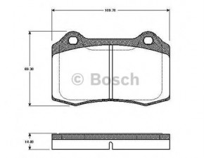 BOSCH 0 986 TB2 244 stabdžių trinkelių rinkinys, diskinis stabdys 
 Techninės priežiūros dalys -> Papildomas remontas
C2C24016, 6KL 698151, C2C 8361