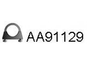 VENEPORTE AA91129 spaustukas, išmetimo sistema 
 Dviratė transporto priemonės -> Išmetimo sistema -> Atskiros surinkimo dalys -> Užveržimo elementas