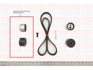 FAI AutoParts TBK124 paskirstymo diržo komplektas 
 Techninės priežiūros dalys -> Papildomas remontas
9400831489, 083149, 083149(KIT)