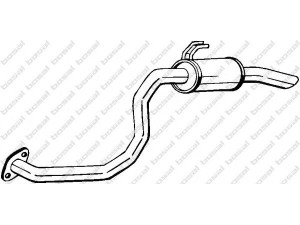 BOSAL 281-653 galinis duslintuvas 
 Išmetimo sistema -> Duslintuvas
17405-17020, 17405-66020