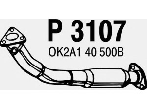 FENNO P3107 išleidimo kolektorius 
 Išmetimo sistema -> Išmetimo vamzdžiai
BM70534, OK2A1-40-500B