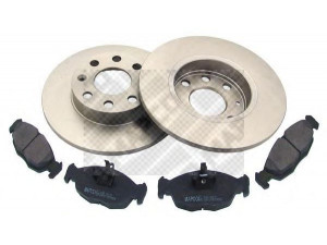 MAPCO 47750 stabdžių rinkinys, diskiniai stabdžiai 
 Stabdžių sistema -> Diskinis stabdys -> Stabdžių remonto rinkinys