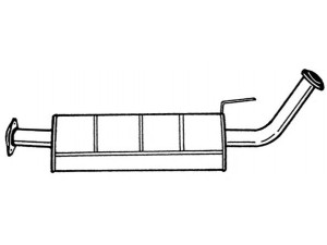AKS DASIS SG38412 vidurinis duslintuvas