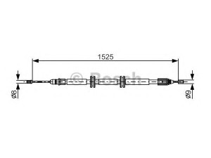 BOSCH 1 987 482 142 trosas, stovėjimo stabdys 
 Stabdžių sistema -> Valdymo svirtys/trosai
82 00 042 064, 82 00 042 065, 82 00 694 022