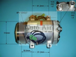 AUTO AIR GLOUCESTER 14-6249 kompresorius, oro kondicionierius 
 Oro kondicionavimas -> Kompresorius/dalys
077260803AA077260803AD, 077260803AB