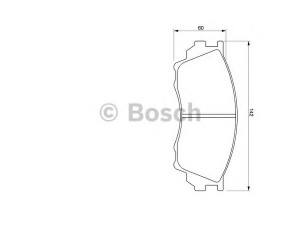 BOSCH 0 986 424 753 stabdžių trinkelių rinkinys, diskinis stabdys 
 Techninės priežiūros dalys -> Papildomas remontas
TA01 33 23Z, TA01 33 28Z, TBY7 33 23Z