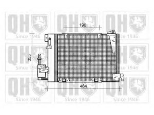 QUINTON HAZELL QCN120 kondensatorius, oro kondicionierius 
 Oro kondicionavimas -> Kondensatorius
09 130 611, 18 50 056, 18 50 058