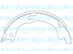 KAVO PARTS KBS-3404 stabdžių trinkelių komplektas 
 Techninės priežiūros dalys -> Papildomas remontas
583503AA10