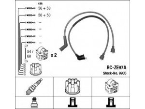 NGK 9905 uždegimo laido komplektas 
 Kibirkšties / kaitinamasis uždegimas -> Uždegimo laidai/jungtys
0000-18-097B, 8248-18-150A, 8562-18-150A
