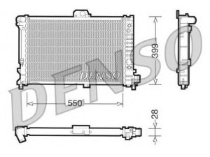 DENSO DRM25007 radiatorius, variklio aušinimas 
 Aušinimo sistema -> Radiatorius/alyvos aušintuvas -> Radiatorius/dalys
7550098