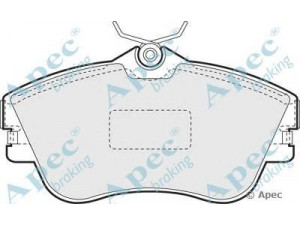 APEC braking PAD848 stabdžių trinkelių rinkinys, diskinis stabdys 
 Techninės priežiūros dalys -> Papildomas remontas
701615115C, 701698151D, 701698151E