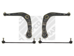 MAPCO 53346 jungčių komplektas, rato pakaba 
 Ašies montavimas/vairavimo mechanizmas/ratai -> Valdymo svirtis/pasukamosios svirties sujungimas -> Vairo trauklės (valdymo svirtis, išilginis balansyras, diago