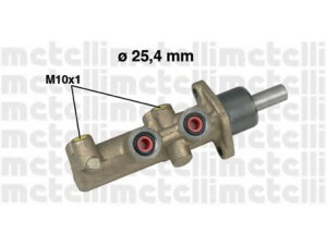 METELLI 05-0481 pagrindinis cilindras, stabdžiai 
 Stabdžių sistema -> Pagrindinis stabdžių cilindras
4601.N6, 9949592, 4601.N6