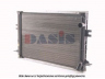 AKS DASIS 400530N radiatorius, variklio aušinimas 
 Aušinimo sistema -> Radiatorius/alyvos aušintuvas -> Radiatorius/dalys
08585802, 093807662, 8585021, 93802646