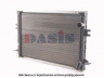 AKS DASIS 400530T radiatorius, variklio aušinimas 
 Aušinimo sistema -> Radiatorius/alyvos aušintuvas -> Radiatorius/dalys
08585802, 8585021, 93802646, 93807661