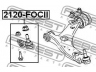 FEBEST 2120-FOCII atramos/vairo trauklė
1234382, 31212980