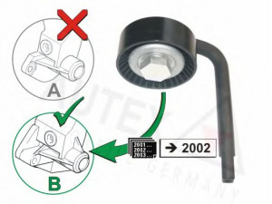 AUTEX 654463 įtempiklio skriemulys, V formos rumbuotas diržas 
 Diržinė pavara -> V formos rumbuotas diržas/komplektas -> Įtempiklio skriemulys
64557786287, 64557786287, 64557788684