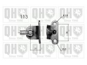 QUINTON HAZELL QTS840246 dujinė spyruoklė, bagažinė 
 Priedai -> Bagažinė/pakrovimo skyrius
MR 349 193