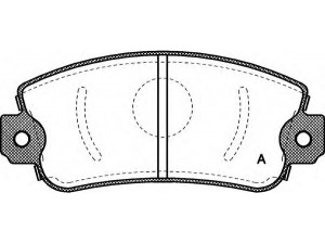 OPEN PARTS BPA0372.00 stabdžių trinkelių rinkinys, diskinis stabdys 
 Techninės priežiūros dalys -> Papildomas remontas
5892309, 5892310, 5951660, 5951671