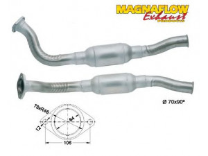 MAGNAFLOW 81857D katalizatoriaus keitiklis 
 Išmetimo sistema -> Katalizatoriaus keitiklis
1705N1, 1705N2, 1478314080, 1478314080