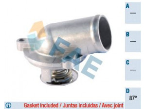 FAE 5345287 termostatas, aušinimo skystis 
 Aušinimo sistema -> Termostatas/tarpiklis -> Thermostat
111 200 03 15, 111 203 03 75, 1112030375