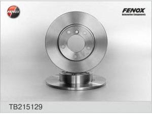 FENOX TB215129 stabdžių diskas 
 Stabdžių sistema -> Diskinis stabdys -> Stabdžių diskas
34111160673, 34116757750