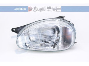JOHNS 55 55 09-1 priekinis žibintas 
 Kėbulas -> Priekinis žibintas/dalys -> Priekinis žibintas/įterp.
12 16 488