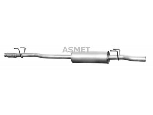 ASMET 04.103 vidurinis duslintuvas 
 Išmetimo sistema -> Duslintuvas
2E0 253 409L, 2E0 253 409M