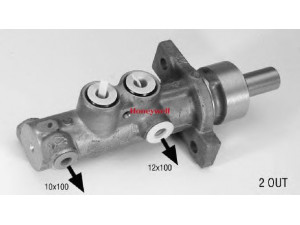 BENDIX 132522B pagrindinis cilindras, stabdžiai 
 Stabdžių sistema -> Pagrindinis stabdžių cilindras
4601F6, 4601F6