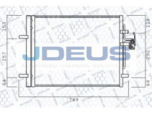 JDEUS 731M19 kondensatorius, oro kondicionierius 
 Oro kondicionavimas -> Kondensatorius
30794562, 31274157, 6G9119710DA