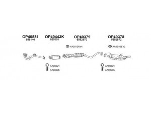 VENEPORTE 770063 išmetimo sistema 
 Išmetimo sistema -> Išmetimo sistema, visa