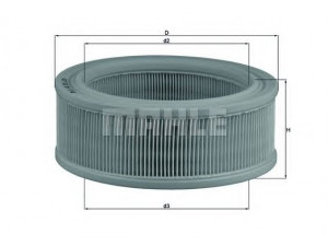 KNECHT LX 140 oro filtras 
 Techninės priežiūros dalys -> Techninės priežiūros intervalai
1498432, 5000009, 5006949, A700X9601YA