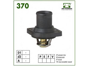 MTE-THOMSON 370.89 termostatas, aušinimo skystis 
 Aušinimo sistema -> Termostatas/tarpiklis -> Thermostat
1336.Q1, 9630066780, 9630066780