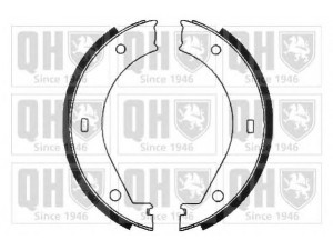 QUINTON HAZELL BS811 stabdžių trinkelių komplektas, stovėjimo stabdis 
 Stabdžių sistema -> Rankinis stabdys
34 41 1 121 512, 34 41 1 155 123