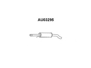 VENEPORTE AU03295 vidurinis duslintuvas 
 Išmetimo sistema -> Duslintuvas
8N0253209D