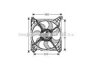 AVA QUALITY COOLING HY7508 ventiliatorius, radiatoriaus 
 Aušinimo sistema -> Oro aušinimas
2523138000, 2535026000, 2538626200