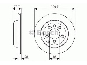 BOSCH 0 986 479 S20 stabdžių diskas 
 Dviratė transporto priemonės -> Stabdžių sistema -> Stabdžių diskai / priedai
7L8 615 601 C, 955 352 401 30, 955 352 401 31