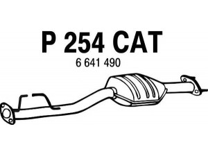 FENNO P254CAT katalizatoriaus keitiklis 
 Išmetimo sistema -> Katalizatoriaus keitiklis
BM90109H, 6641490, 6758780