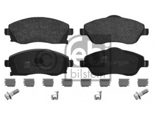 FEBI BILSTEIN 16748 stabdžių trinkelių rinkinys, diskinis stabdys 
 Techninės priežiūros dalys -> Papildomas remontas
1605 081, 1605 974, 09200108, 93172261