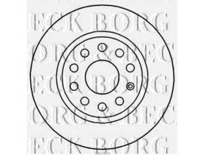 BORG & BECK BBD5200 stabdžių diskas 
 Dviratė transporto priemonės -> Stabdžių sistema -> Stabdžių diskai / priedai
1K0615601AA, 1K0615601AA, 1K0615601AA