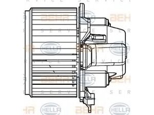 HELLA 8EW 351 039-331 vidaus pūtiklis 
 Šildymas / vėdinimas -> Orpūtė/dalys
46723433, 71736003, 77363824, 71736003