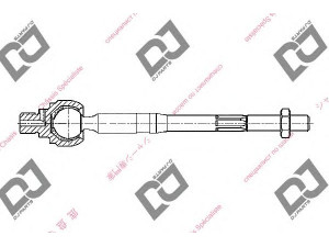 DJ PARTS DR1312 vidinė skersinė vairo trauklė 
 Vairavimas -> Vairo mechanizmo sujungimai
57724-4H000, 57724-4H100, 577244H000