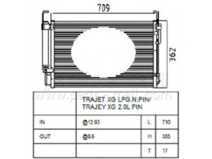 PARTS-MALL PXNCA-017 kondensatorius, oro kondicionierius 
 Oro kondicionavimas -> Kondensatorius
976063A100, 976063A101, 976063A200