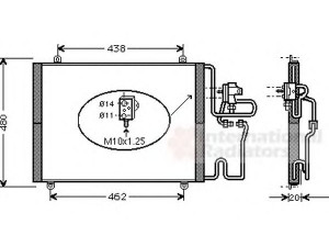 VAN WEZEL 43005248 kondensatorius, oro kondicionierius 
 Oro kondicionavimas -> Kondensatorius
7701205918