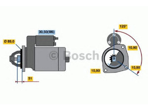 BOSCH 0 986 021 340 starteris 
 Elektros įranga -> Starterio sistema -> Starteris
004 151 93 01, 006 151 23 01, 006 151 23 01 80